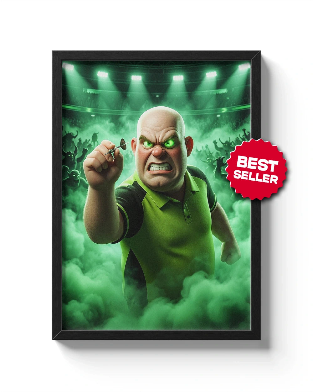 The Green Monster - Premium Art Print