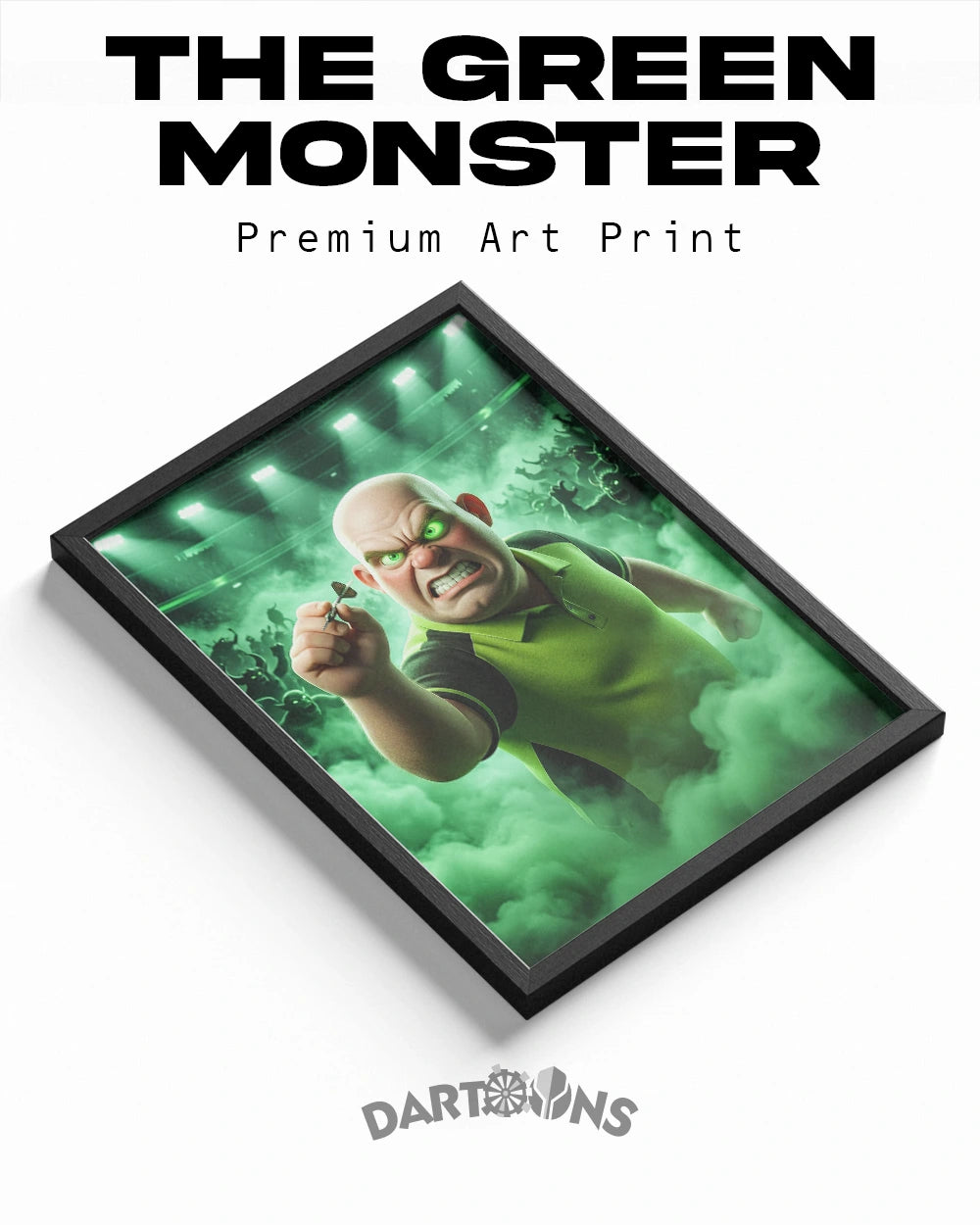 The Green Monster - Premium Art Print