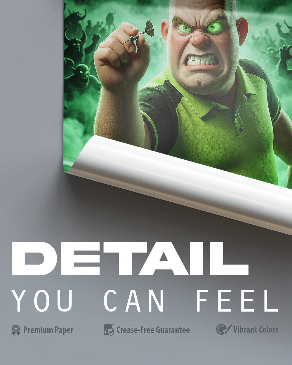 The Green Monster - Premium Art Print