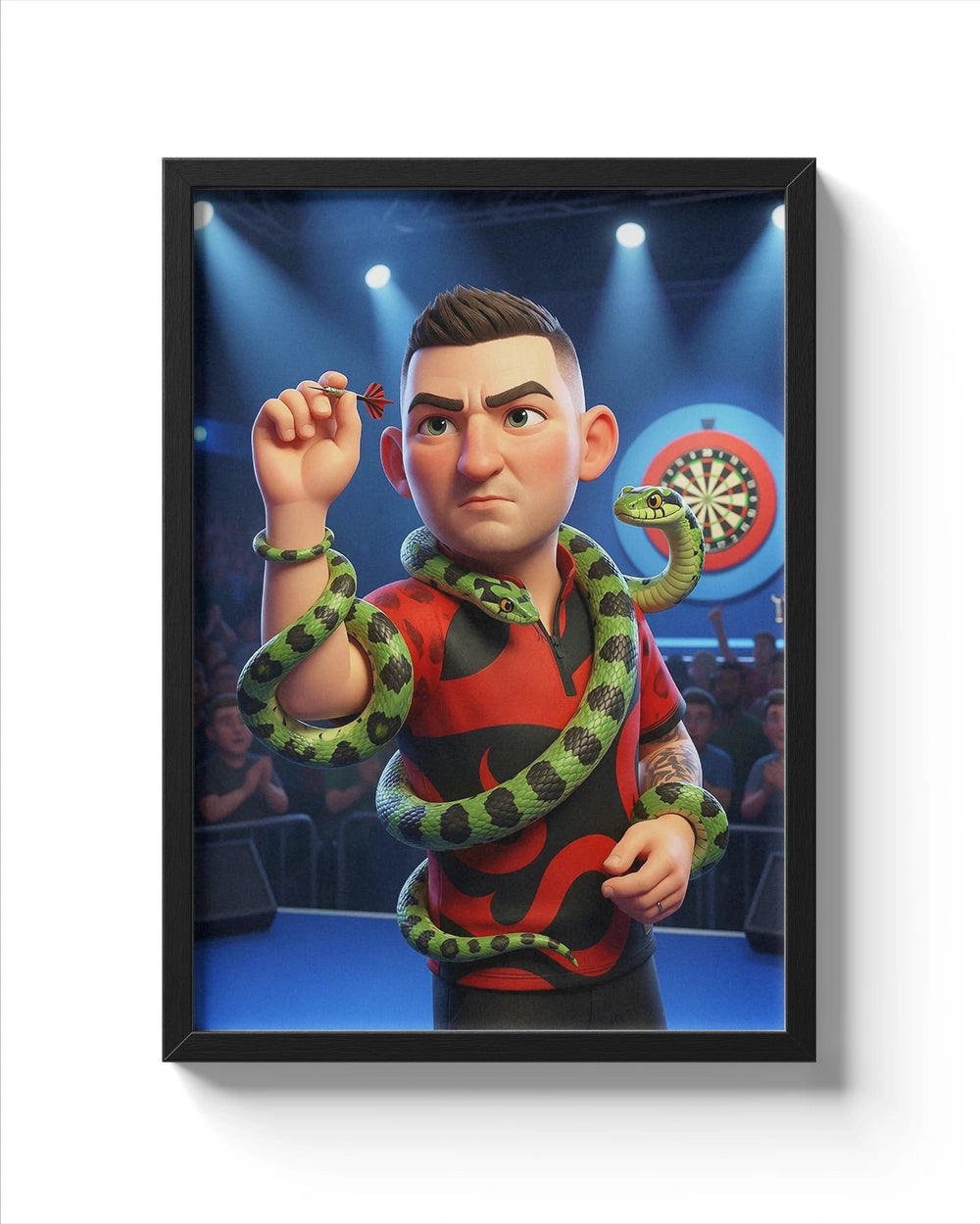 The Snake Whisperer - Premium Art Print