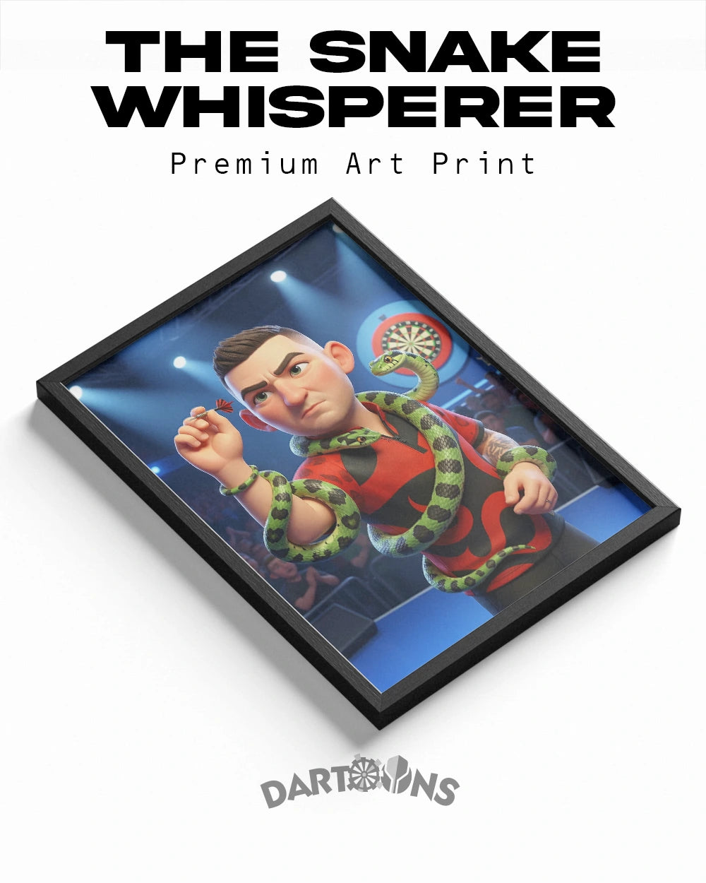 The Snake Whisperer - Premium Art Print