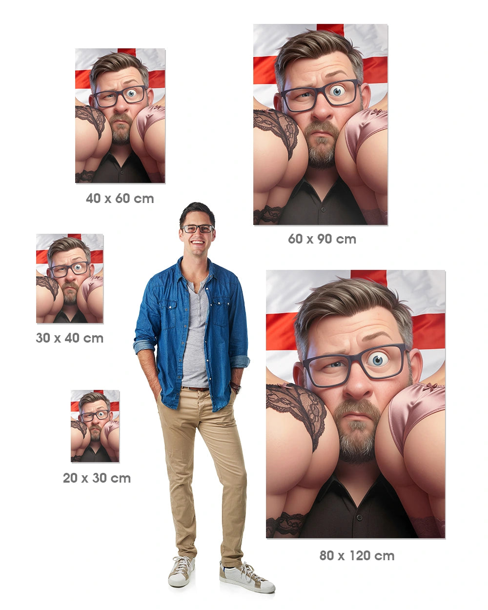 The Confused Stone Cold - Premium Art Print