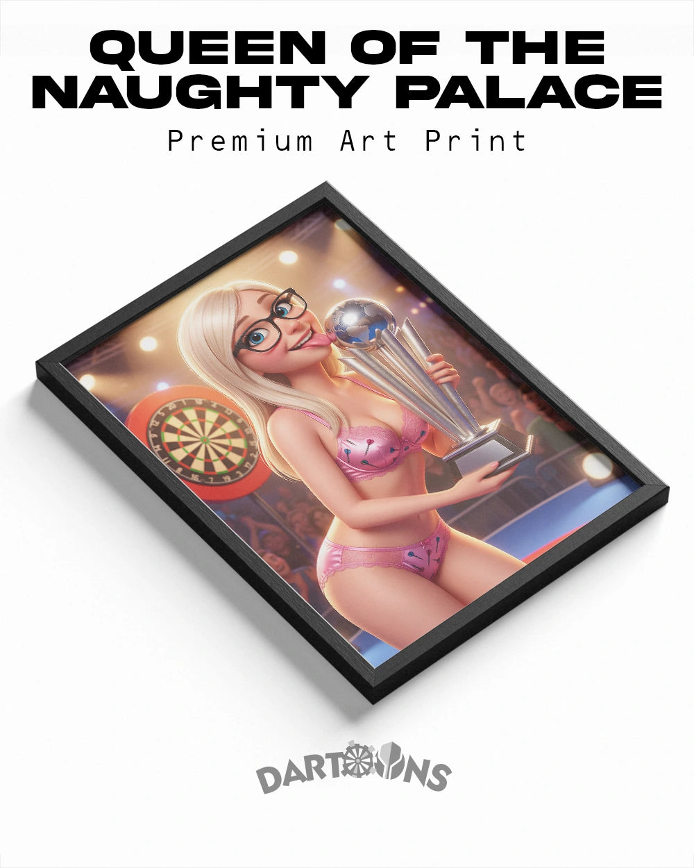 Queen of the Naughty Palace - Premium Art Print