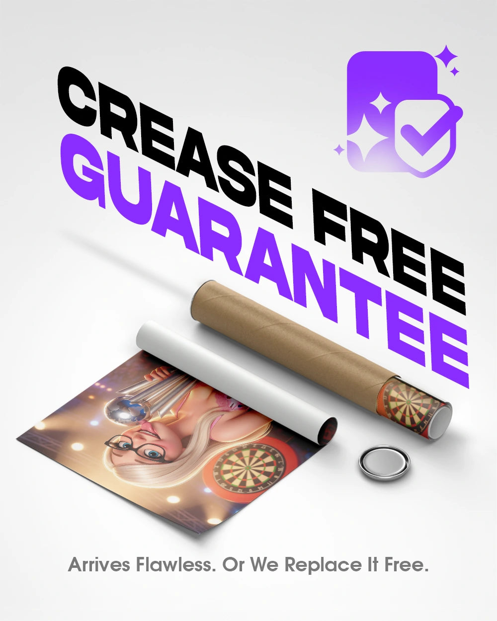 Queen of the Naughty Palace - Premium Art Print