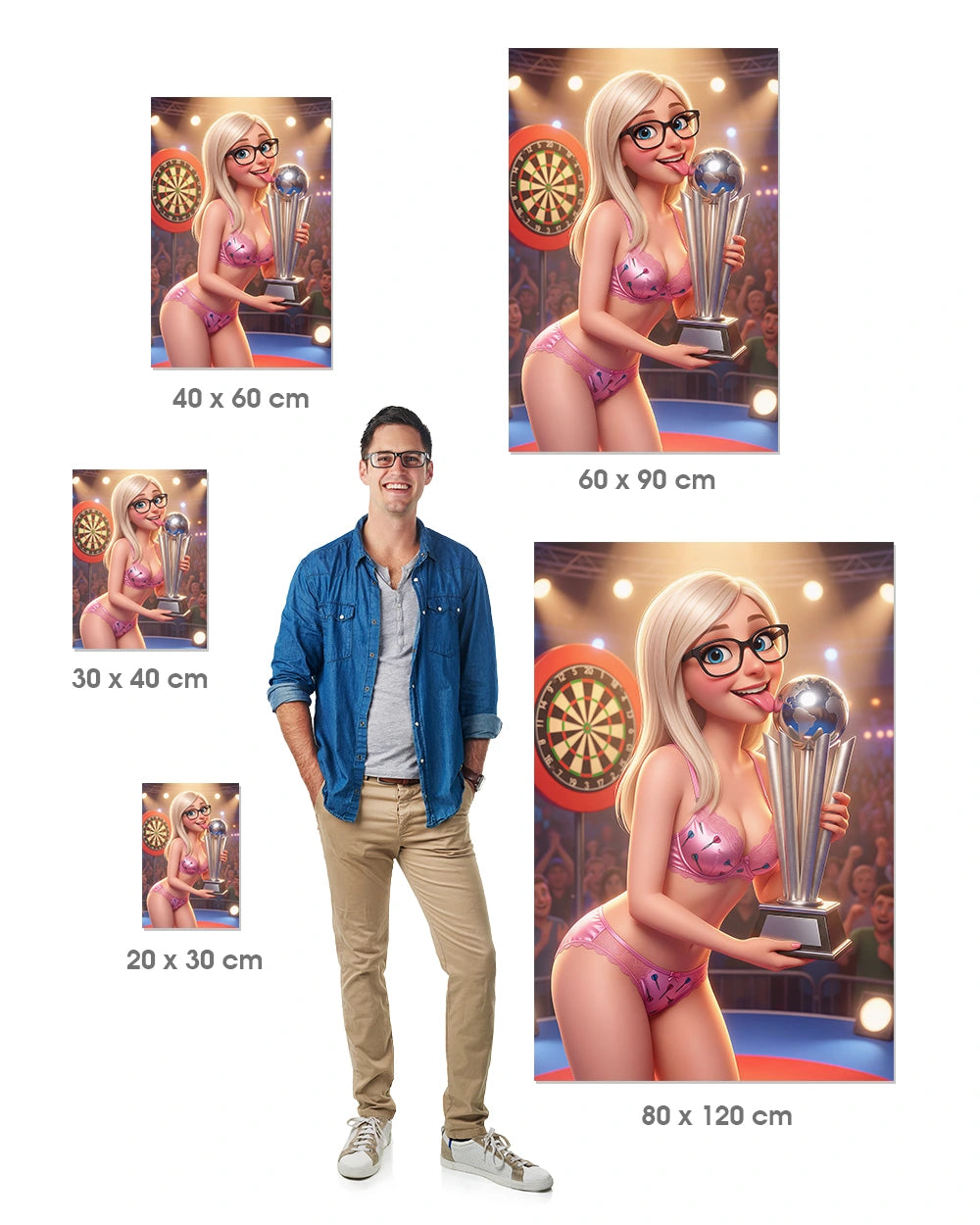 Queen of the Naughty Palace - Premium Art Print