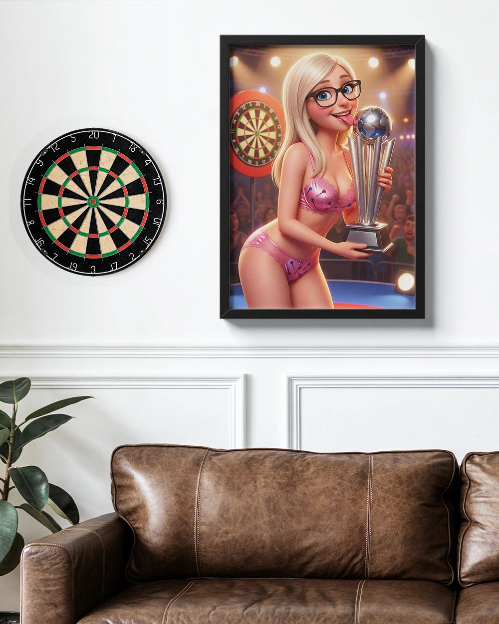 Queen of the Naughty Palace - Premium Art Print