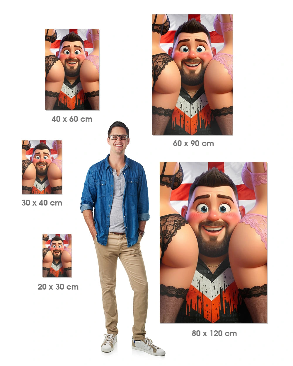 The Bull & Ass - Premium Art Print