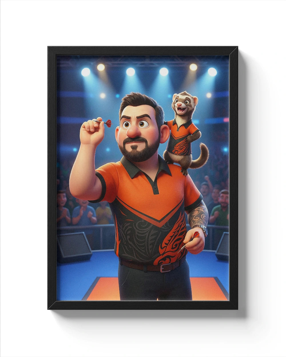 The Dragon & The Ferret - Premium Art Print