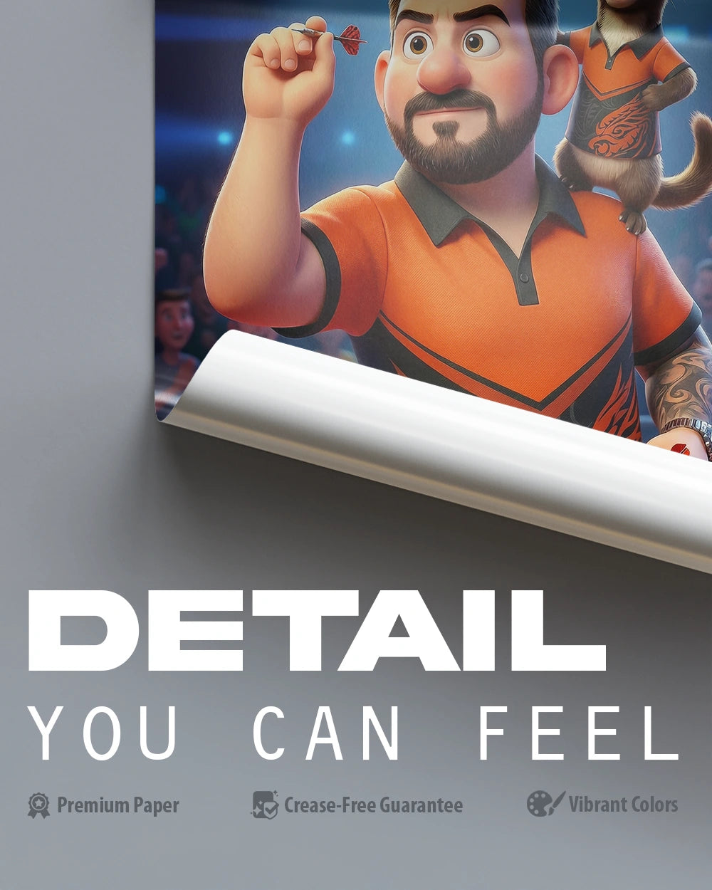 The Dragon & The Ferret - Premium Art Print