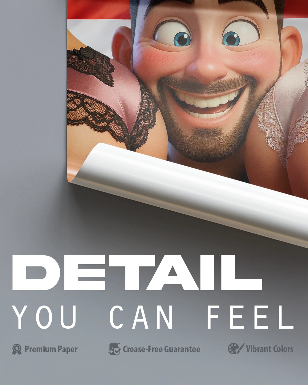 The Freeze & Ass - Premium Art Print