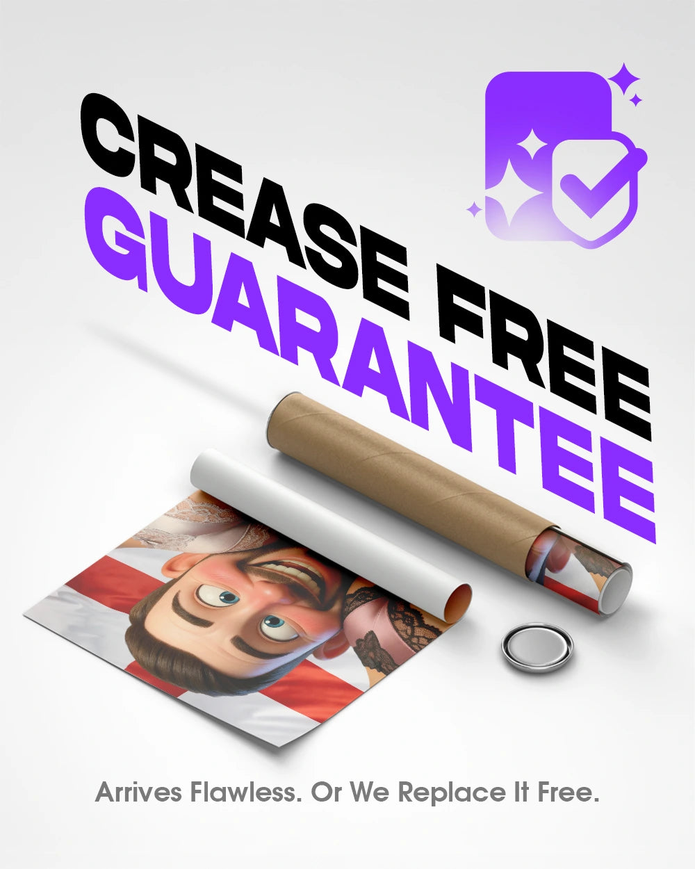 The Freeze & Ass - Premium Art Print