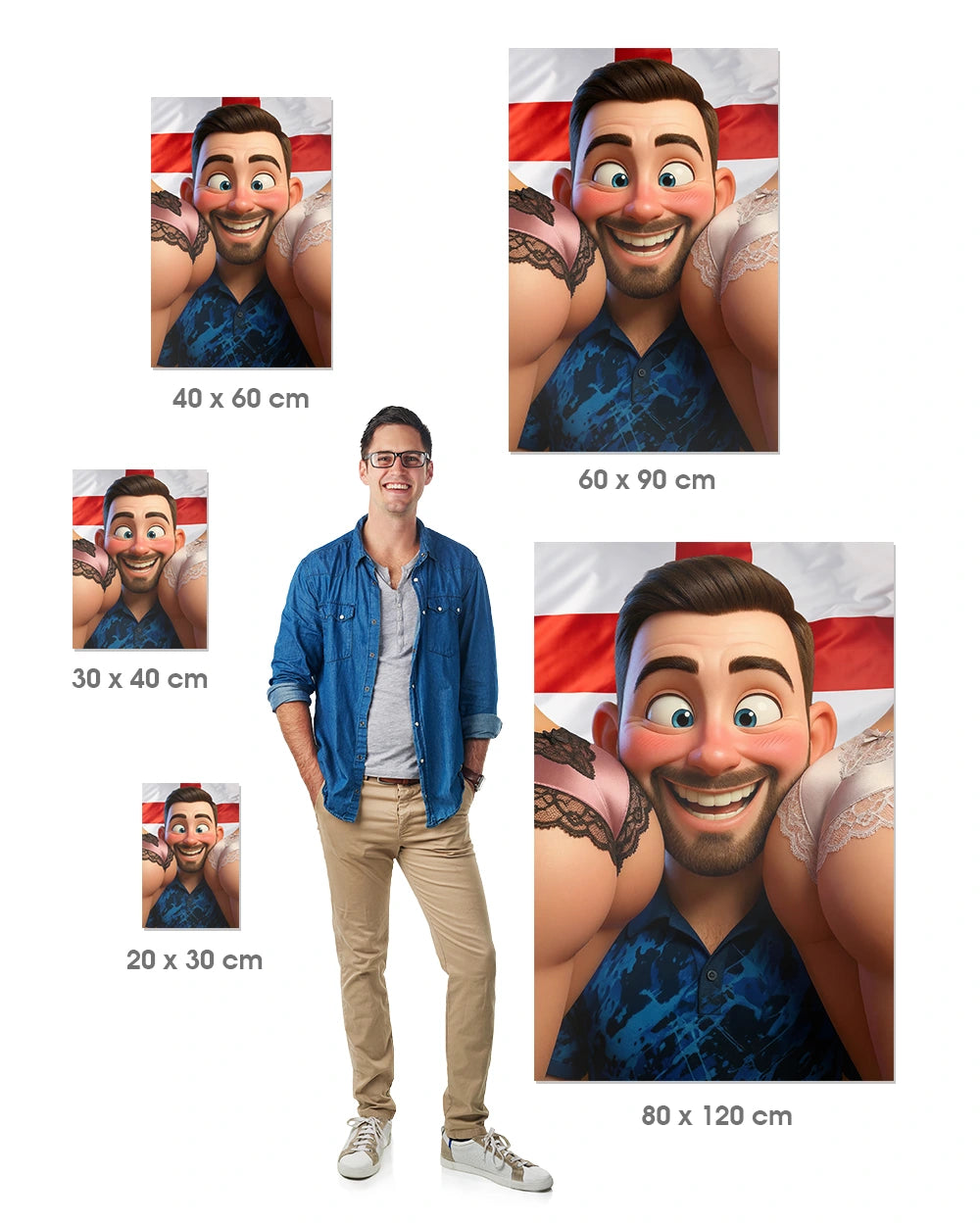 The Freeze & Ass - Premium Art Print