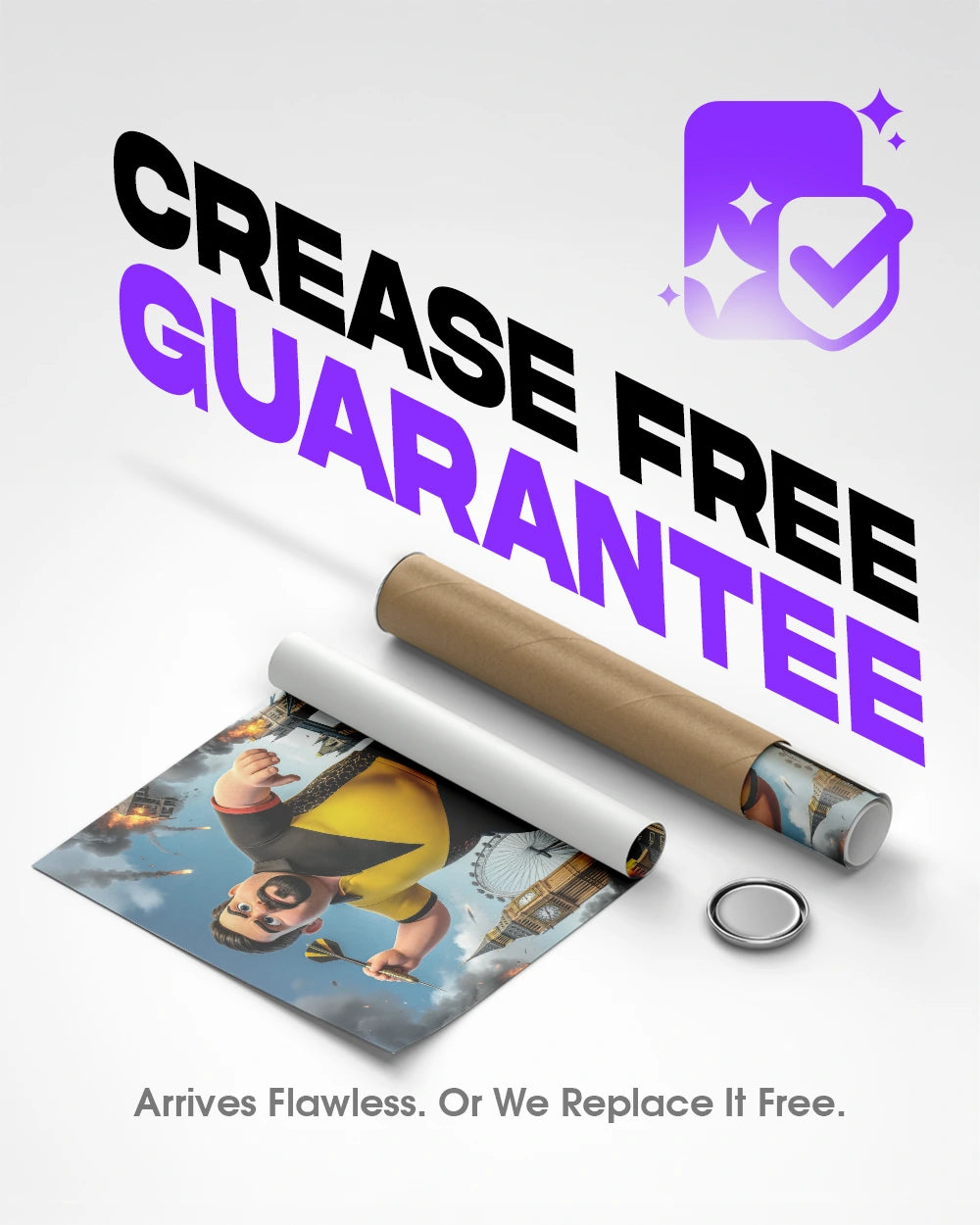 The Huge German Attacks London - Premium Art Print